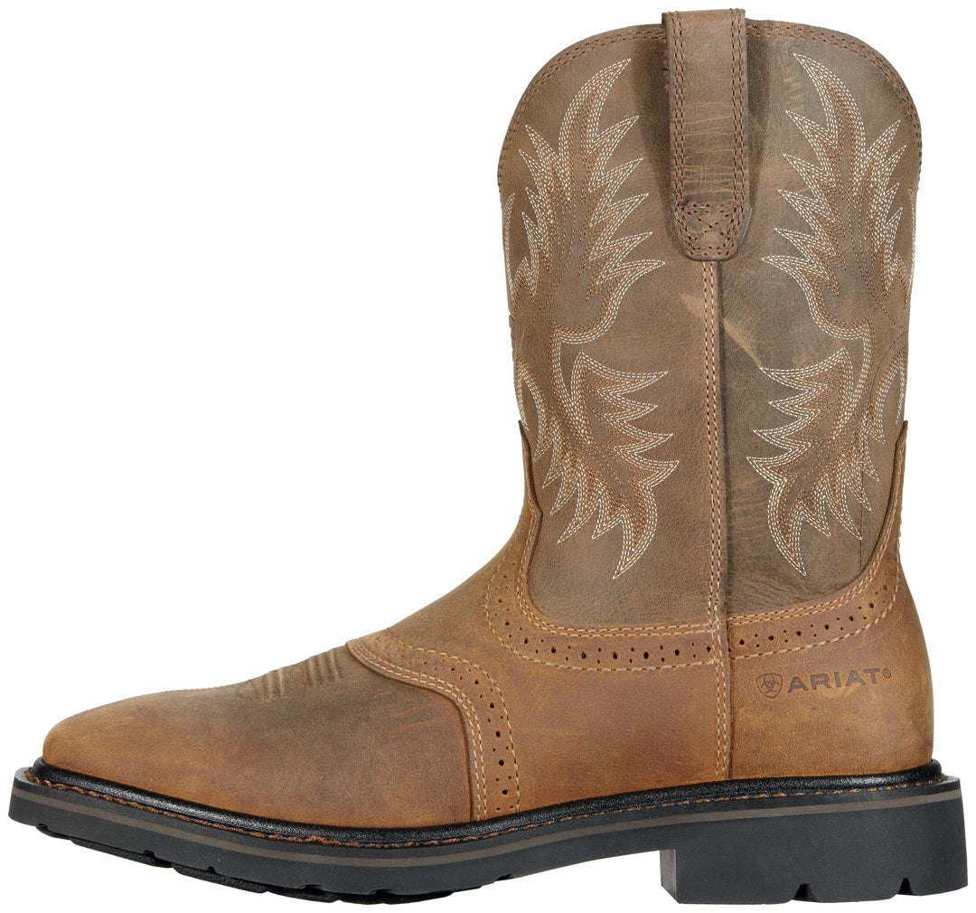 Ariat men's sierra wide clearance square steel toe work boot